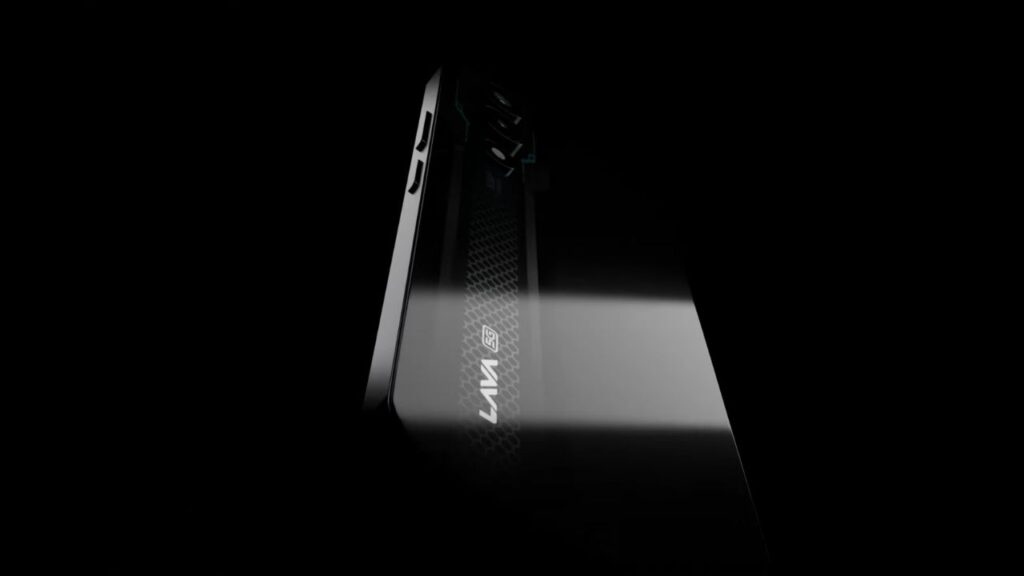 Lava Play Max Flat Plastic Frame With No Antenna Lines