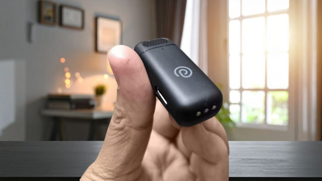 pTron KWM-2 Wireless Microphone Lightweight and Portable Design