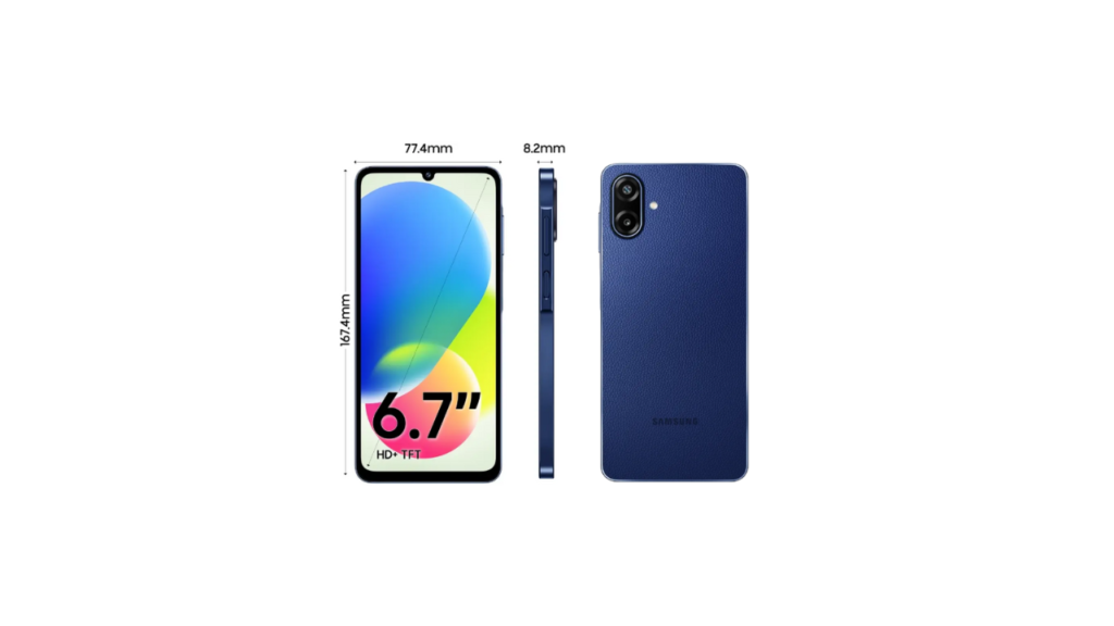 Samsung Galaxy F70e 5G Design and Display